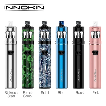 

Original INNOKIN Zlide Tube Pen Kit with 3000mAh Battery & 4ml Large Tank & 1.2ohm Z-Coils E-cig Vape Kit VS Endura T20-S /VINCI