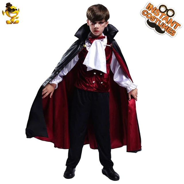 Fantasia família de vampiros, vestido para festa, halloween, natal,  carnaval, adulto, criança, homem e mulher - AliExpress