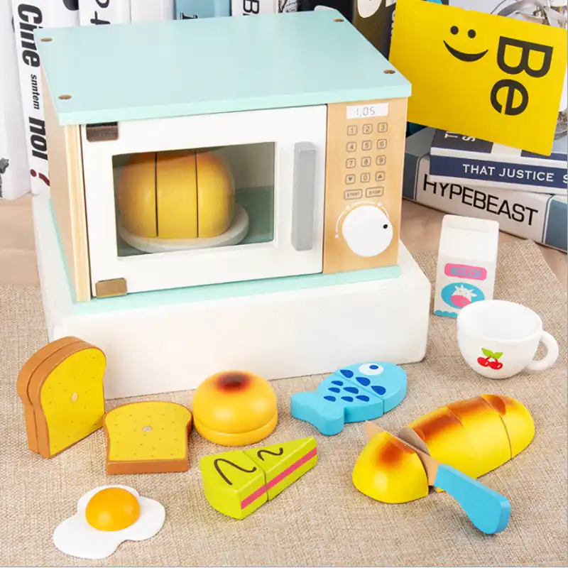 wooden toy oven