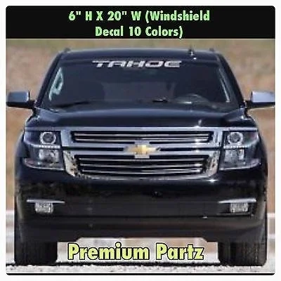 For Chevrolet Tahoe Truck Windshield Body Decal Sticker New Custom 1PC