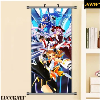 

LUCCKATI Senki Zesshou Symphogear disc cover gun sword weapon bikini loli cartoon anime art wall scroll poster canvas painting