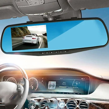 

Car Video Recorder Mirror FULL HD Wifi Rear Cam 2.8 Inch Rear Camera Video Registrator Rearview Camera bluetooth Dvr Car USB