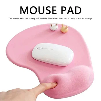 

Mouse Pad Mat with Wrist Rest Support Computer Laptop Notebook Non-Slip Mousepad Hand Holder for Gamer Office Home