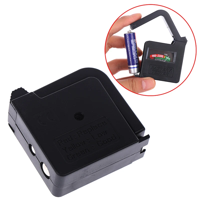 

Portable Universal Battery Tester Checker For AA/AAA/C/D/18650/9V/1.5V Sizes
