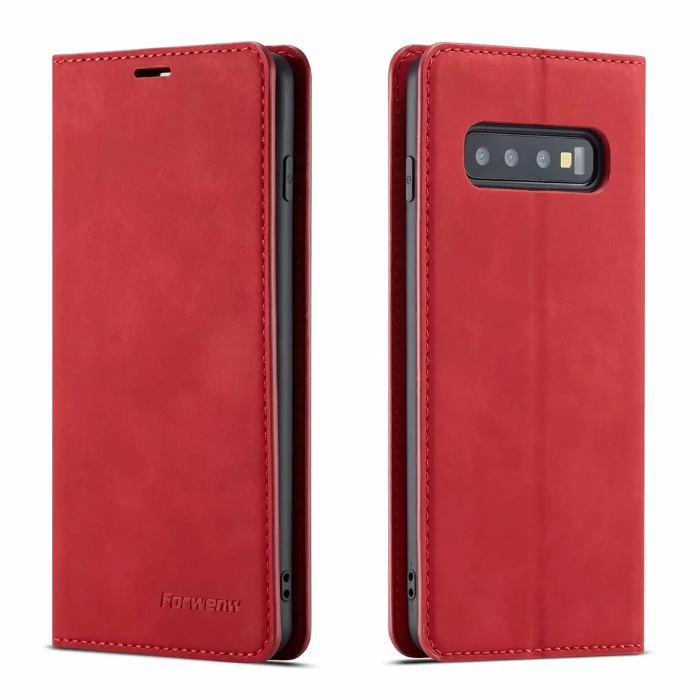Étui en cuir Ultra mince pour Samsung A71 A51 A72 A52s A12 A21s S10e Note 20 S21 Ultra S20 FE S10 Plus, housse à rabat A70 A50 _voghion.com
