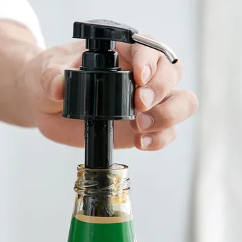 

Stainless Steel Nozzle Pressure Oil Sprayer Syrup Bottle Household Oyster Sauce Pump Push-type Tools Kitchen Accessories