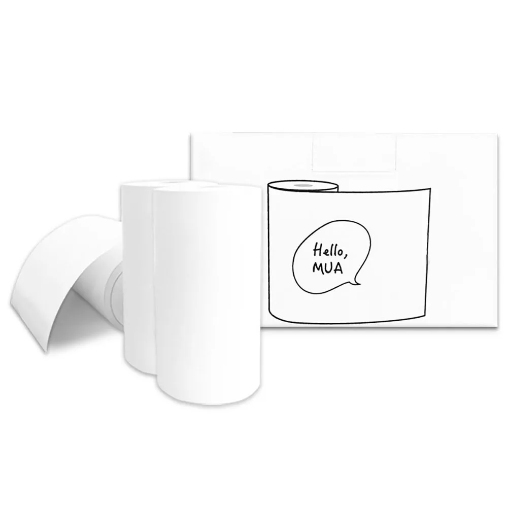 3 Rolls 57x30mm Practical Heat Sensitive Thermal Printing Paper Set for Paperang Printer Durable Supplies & School Supplies