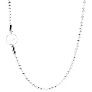 925 пробы серебряные ожерелья с подвесками для женщин модные ювелирные изделия подарок для девочки на день рождения - Окраска металла: 21