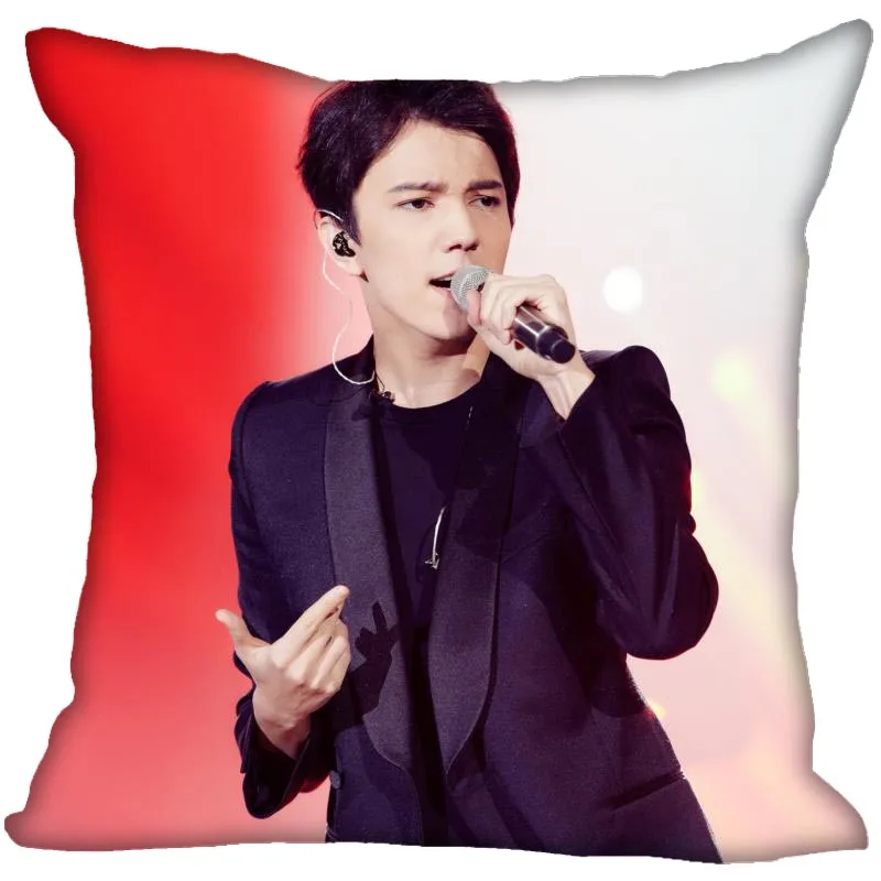 HEARMNY Singer Dimash наволочка для спальни подарок для украшения дома квадратная наволочка для подушки на молнии наволочки атласная мягкая ткань - Цвет: 7