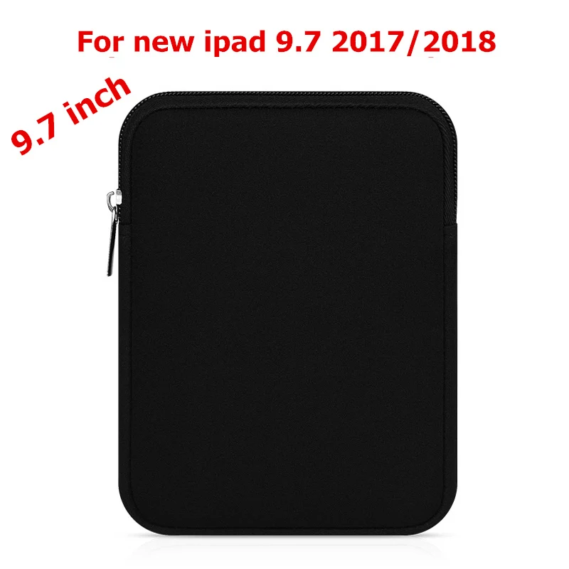 black 9.7 inch Binful чехол-вкладыш для планшета, сумка для нового iPad 9,7 дюймов, мягкий чехол для планшета, чехол для iPad Air 2/1 Pro 9,7 для iPad Mini - Цвет: black 9.7 inch