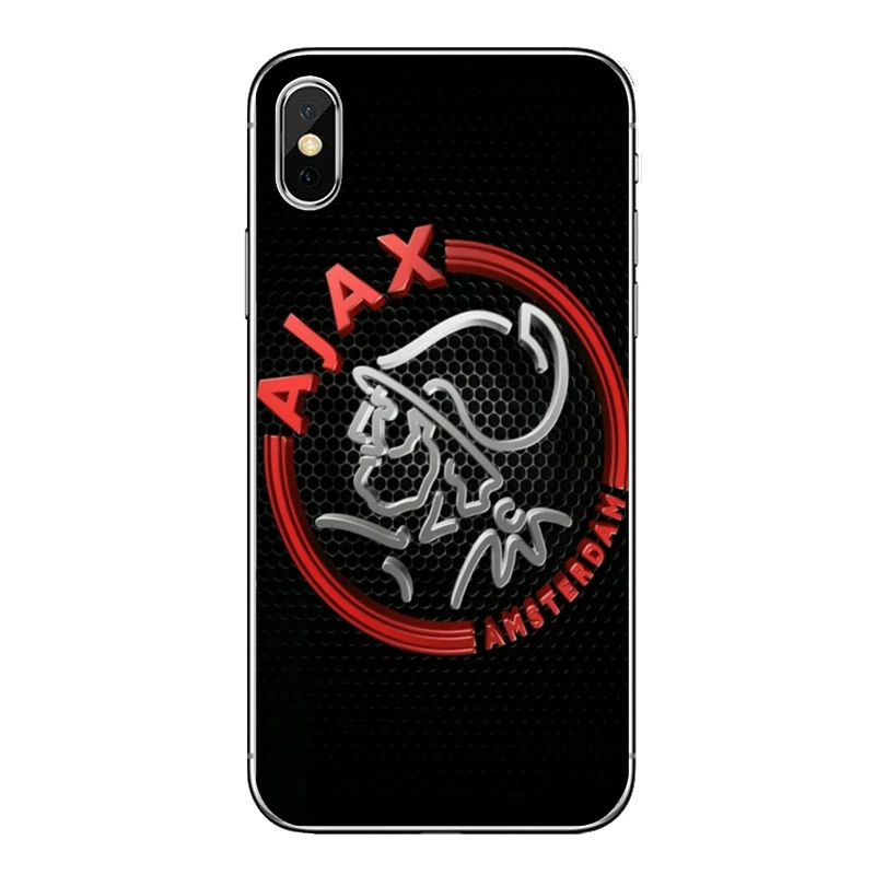 Мягкий чехол для iPhone XR X XS Max 8 7 6s 6 plus samsung Galaxy Note S6 S7 edge S8 S9 S10 Plus lite Ajax Team - Цвет: Ajax-Team-A-01