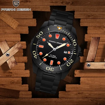 

PAGANI DESIGN 2020 Fashion Luxury Automatic Men's Watches Stainless Steel Business Wristwatch Mechanical Simple Watch New Top