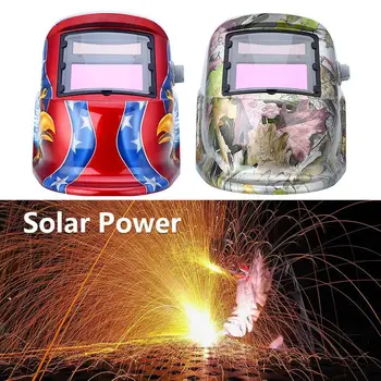 

Darkening Welding Mask Solar J Welding Helmet Grinding Grinding Welder for Welding Mask Tig Lens Powered Protection