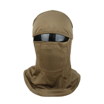 

MODIKER 2019 NEW FOR CS Full Face Mask Breathable FOR Airsoft Paintball Face Shield Tactical Anti-UV Headgear - Brown/CB