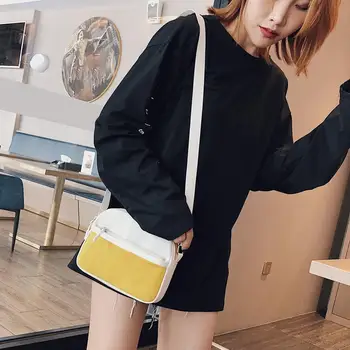 

Fashion Women Messenger Bag Canvas Casual Hit Color Shoulder Handbag Purse Creative Cartoon Shoulder Bags Universe Messenger Bag