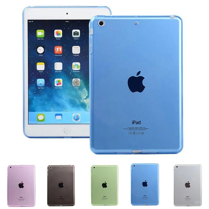 

For iPad 9.7 2018 case new iPad 9.7 2017 Cover Silicone Shockproof Transparent TPU Shell Tablet Back Cover For new iPad 9.7 Case
