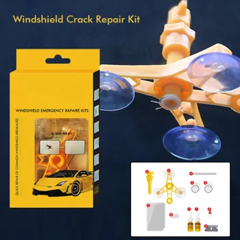 

12*3*22.3cm Car Windscreen Crack Repair DIY Kit Chip Window Glass Wind Screen Scratch Brand New And High Quality