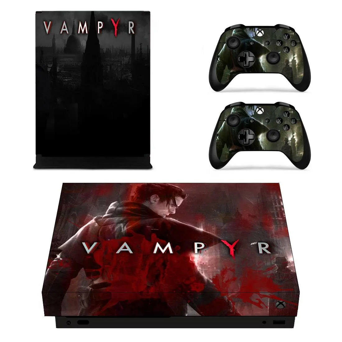 Vampyr стикер s для Xbox One X виниловые наклейки на кожу Наклейки Обложка Pegatinas для Xbox one X консоли пульта дистанционного управления скины