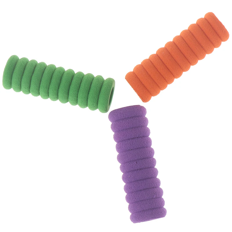 Lote de 10 Uds. De lápices de espuma suave de confort, Control de pluma, Ayuda de escritura a mano para estudiantes, papelería escolar para niños