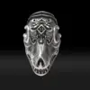 1pcs MORIOR INVICTUS Ring Men's Rings Oxidized Faith Jewelry 5