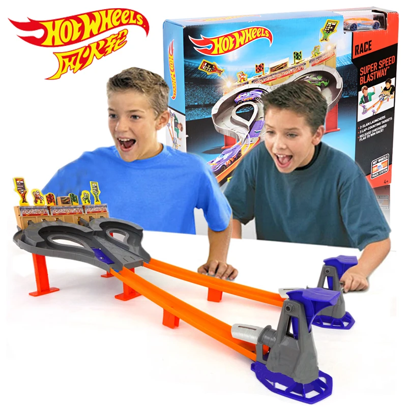 Оригинальный комплект Hot Wheels Cyclone Car Track литые модели автомобилей игрушки Hotwheels