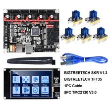 BIGTREETECH SKR V1.3 гладкая доска 32 бит+ TFT35 V2.0+ BLtouch+ 5 шт. TMC2130 SPI TMC2208 UART части 3d принтера vs MKS GEN L TMC2209