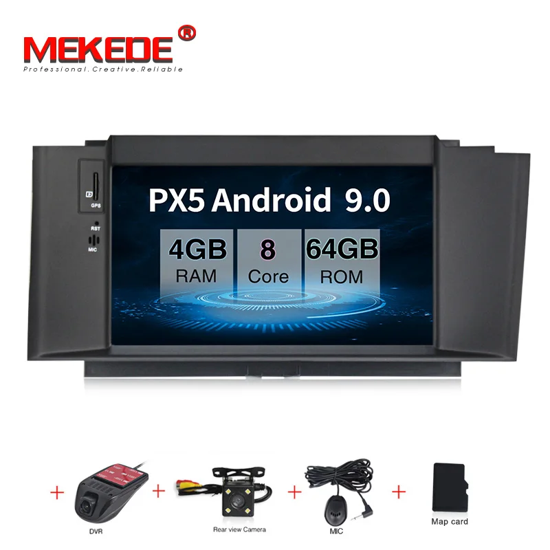 4G ram Android 9,0 автомобильный Радио DVD gps навигация мультимедийный плеер для Citroen C4 C4L DS4 2011- Авто Аудио wifi видео стерео