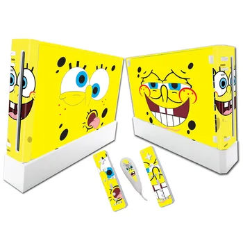 

200set For W ii Console Cover with Remotes Controller Skin sticker