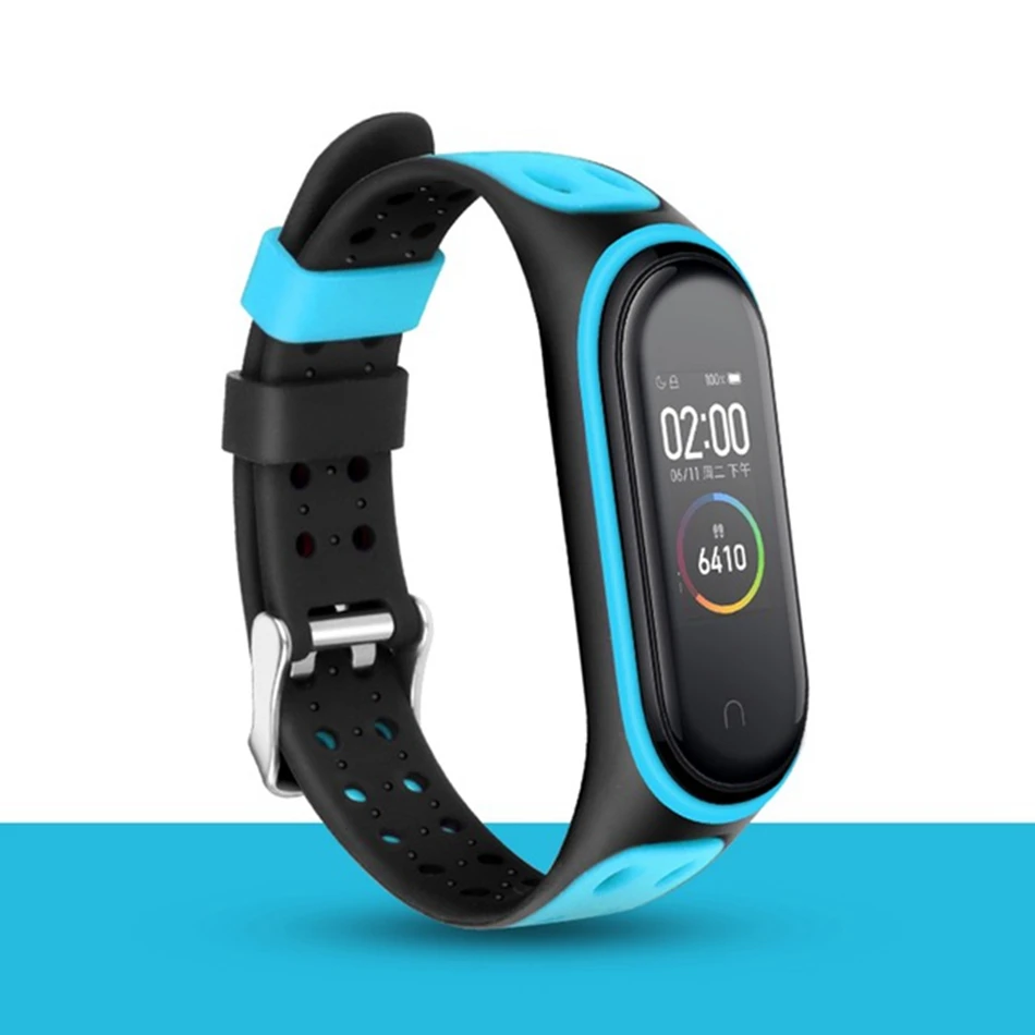 Защитный mi Band 4 3 ремешок на запястье для Xiaomi mi 3 4 Браслет Силиконовый mi Band 3 4 NFC Аксессуары смарт mi 4 браслет