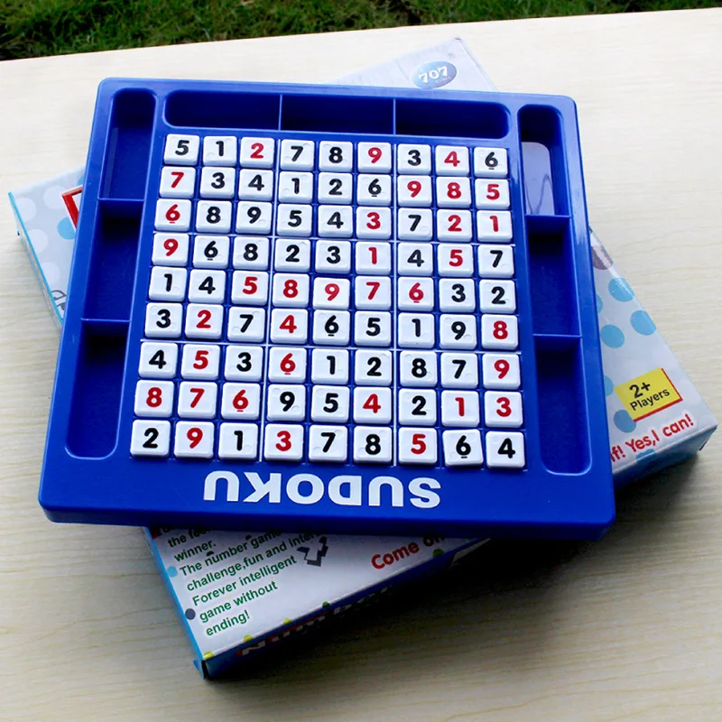 Детские шахматы Sudoku nine grid, логика входа, Обучающие устройства ученик начальной школы, Настольная настольная игра содержит 120 пример
