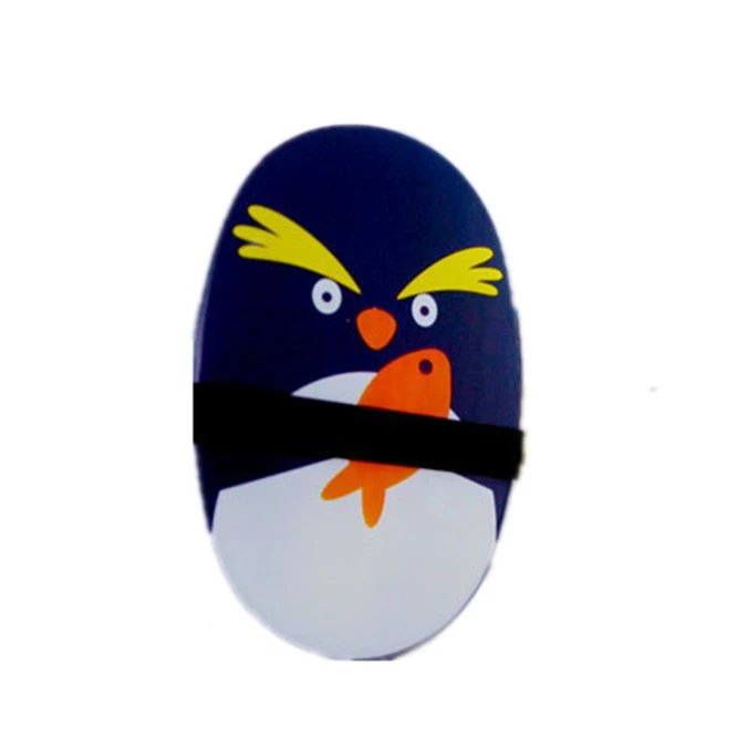 Penguin 96 шт. EMS, креативный мультяшный Портативный японский Ланч-бокс с столовыми приборами, пищевой полипропиленовый детский бэнто-бокс, контейнер для микроволновой печи - Цвет: Penguin