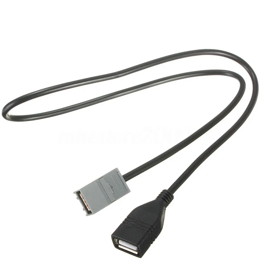 Кабель-адаптер AUX USB Кабель-адаптер сменный соединительный кабель автомобильные инструменты автозапчасти женский порт ABS профессиональный