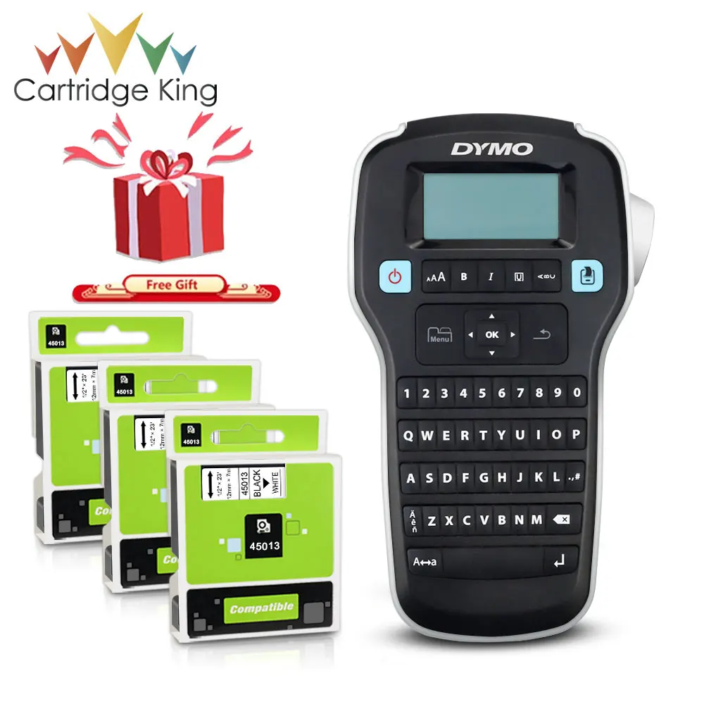 Машина для этикеток Dymo LabelManager 160 машина LM160 портативный принтер пишущая машинка 12