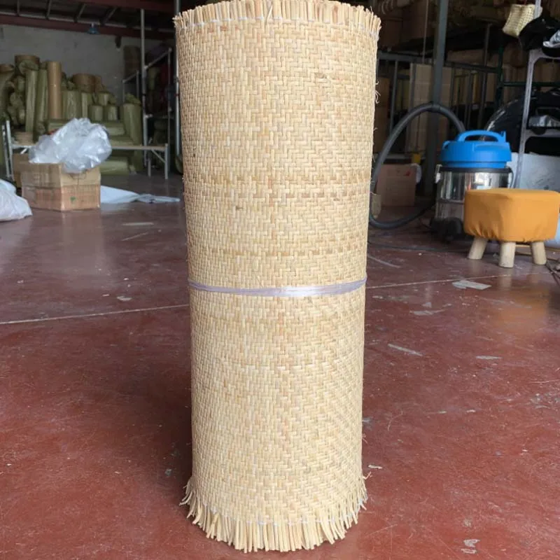 Natural Indonesian Real Rattan Material Webbing Cane Roll For