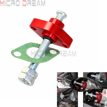 

Street ATV Manual Cam Chain Tensioner For Yamaha YFM YFZ Kawasaki KLF 110 160 185 220 250 300 400 KLX250 ZX600 ZX1100 ZX 1200