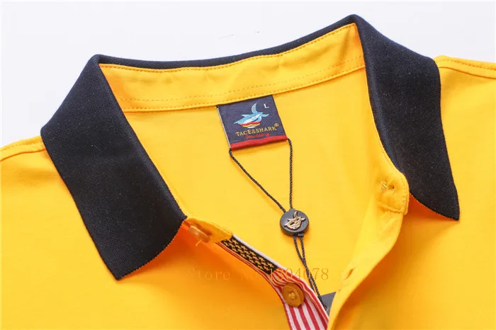 Мужская Повседневная рубашка поло с вышитым воротником, удобная хлопковая однотонная брендовая одежда для мужчин, рубашка поло с коротким рукавом