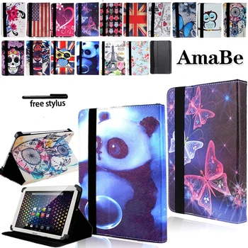 

Print Leather Tablet Stand Cover Case for ARCHOS 70 79 80 Tablet + Stylus Tablets Protective Shell