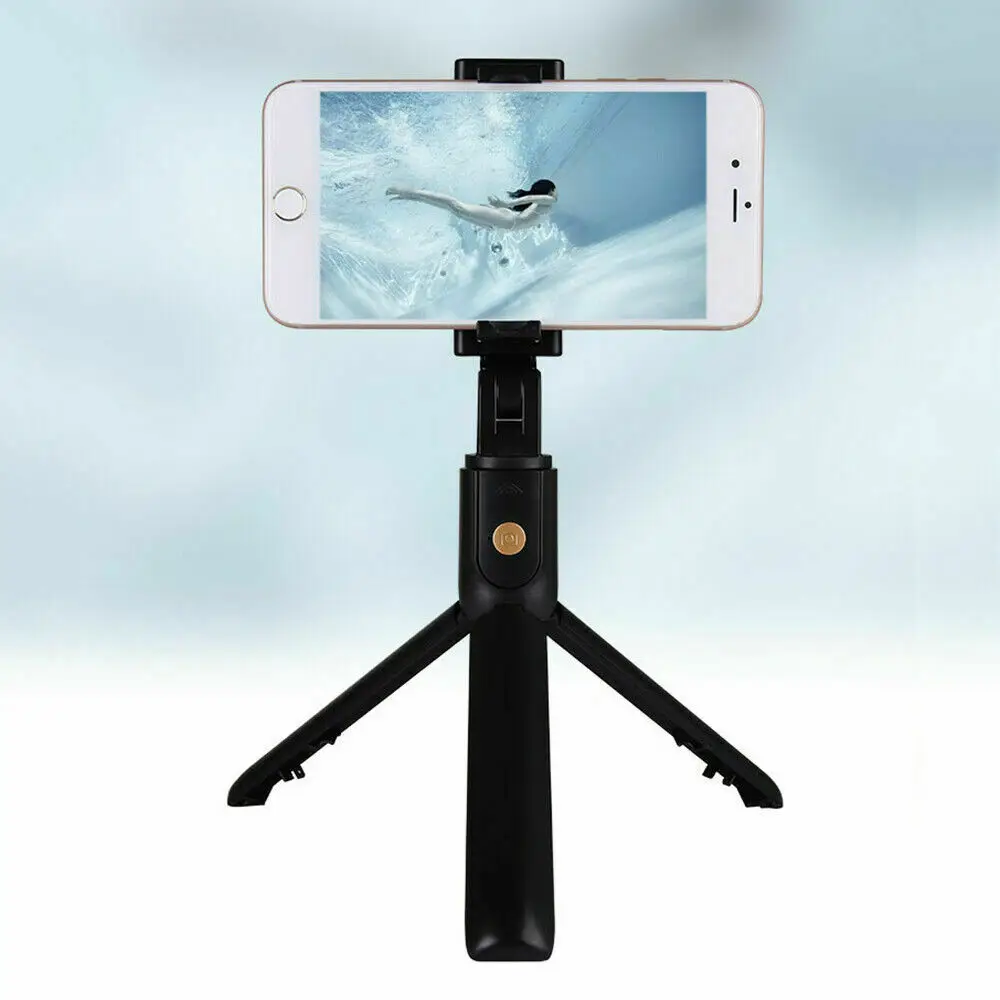 Essidi 3 in 1 Bluetooth Selfie Sticks For iphone xiaomi huawei Mini Extendable Wireless Tripod For GoPro Cameras Phone Monopod