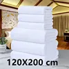 120X200 cm white classic luxury hand towel-hotel-spa-kitchenware-microfiber bath towel beauty salon towel 1