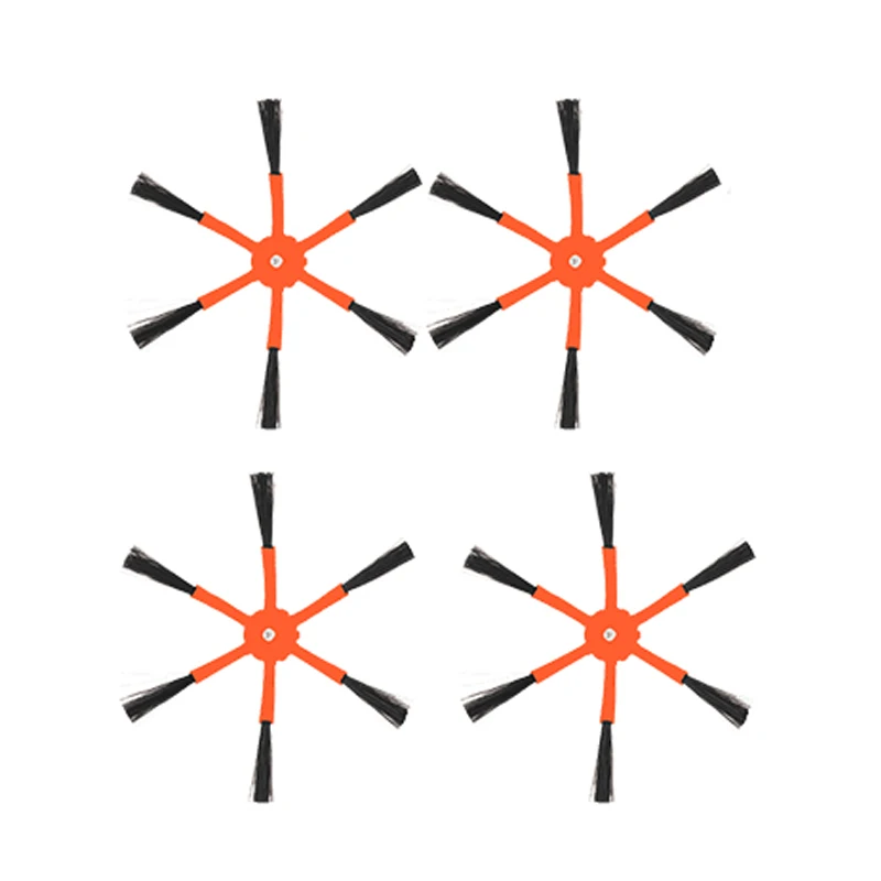 

4PCS 6-Arm Side Brush Filter Suitable for Xiaomi Vacuum 2 Roborock S50 for Xiaomi Roborock Mi Robot Parts Filters