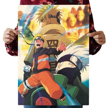 

Japanese Anime Naruto Namikaze Minato Painting Hanging Wall Home Decor Poster
