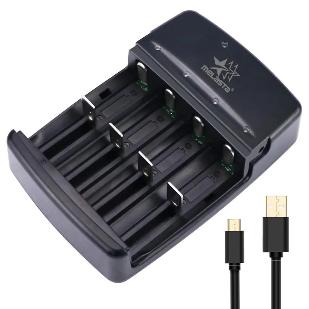 Зарядное устройство для батарей 1 6 в Ni Zn AA/AAA 3 2 В LiFePO4 батарея с USB кабелем LED 4 слота