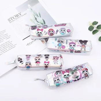

1pcs Little Girl Pencil Case Novelty Stationery Pen Case High Capacity Kawaii Bag Student Cute Pencil Bag Kawaii School Supplies