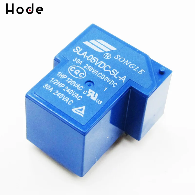 2 шт. реле питания PCB тип SLA 05VDC SL A 12VDC 5В 12В 24В 30А 4PIN|Реле| |