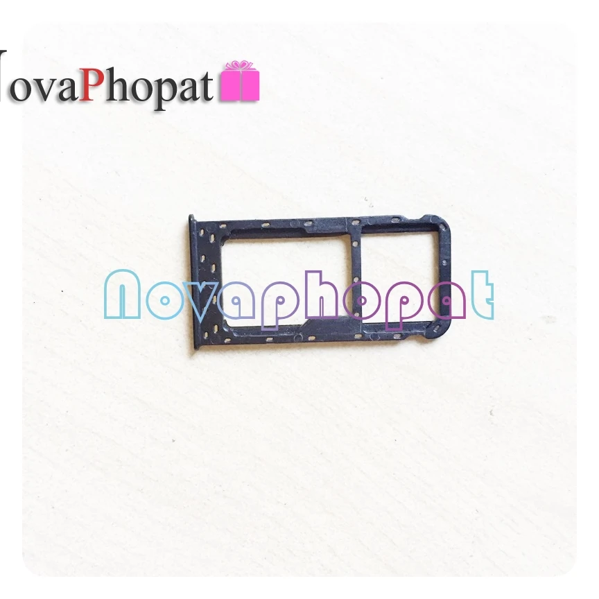 

Novaphopat For Huawei P Smart SIM Card Tray Holder Enjoy 7S Micro SD Slot Socket Adapter Replacement + Tracking