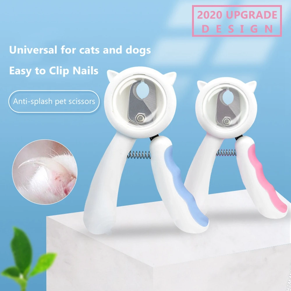 

Pet Nail Clipper Professional 2020 Upgrade Cat Nail Clipper Cutter Stainless Steel Grooming Scissors Clippers Claw Nail Scissors