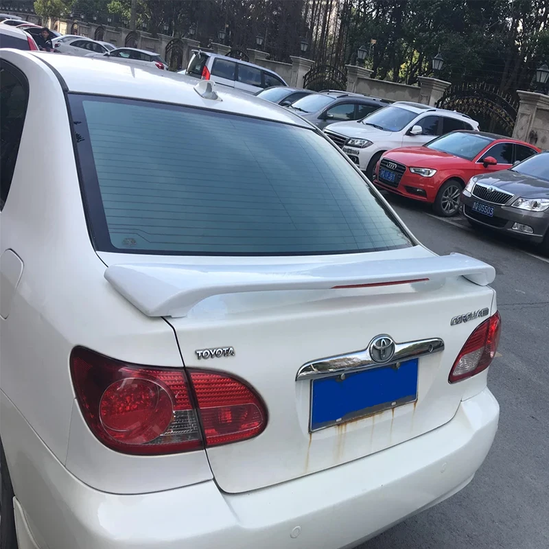 Золотая Модель стоп сигнала для Toyota Corolla 2006 2015 года спойлер заднего багажника