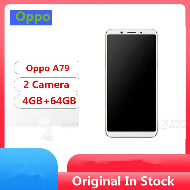 Оригинальный смартфон Oppo A79 4G LTE Восьмиядерный процессор MTK6763T Android 7 1 экран 6 0