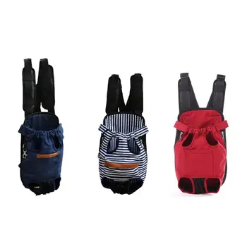 

Adjustable Pet Carrier Backpack Pet Front Cat Dog Carrier Travel Bag Legs Out H8WD