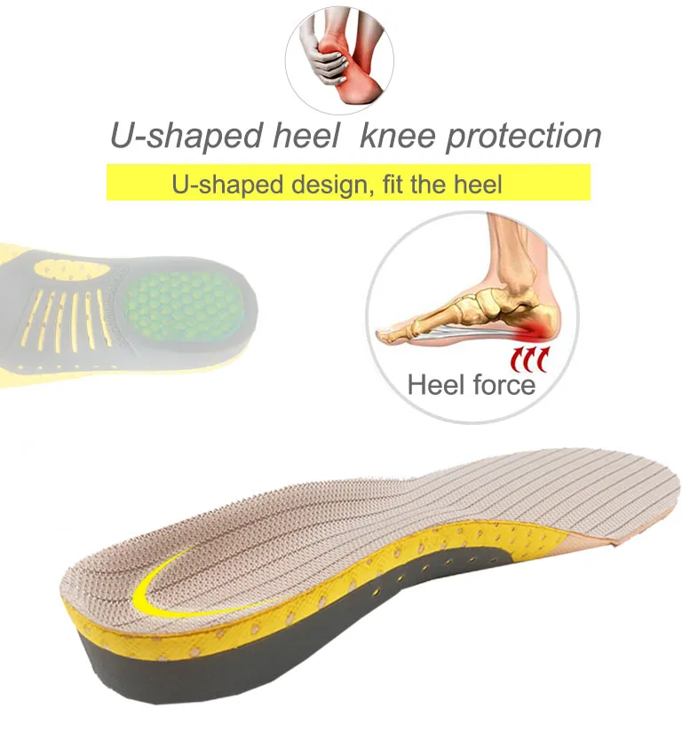 Multifunction orthotic insole for Flat Feet Arch Support orthopedic shoes sole sports Insoles for men and women14